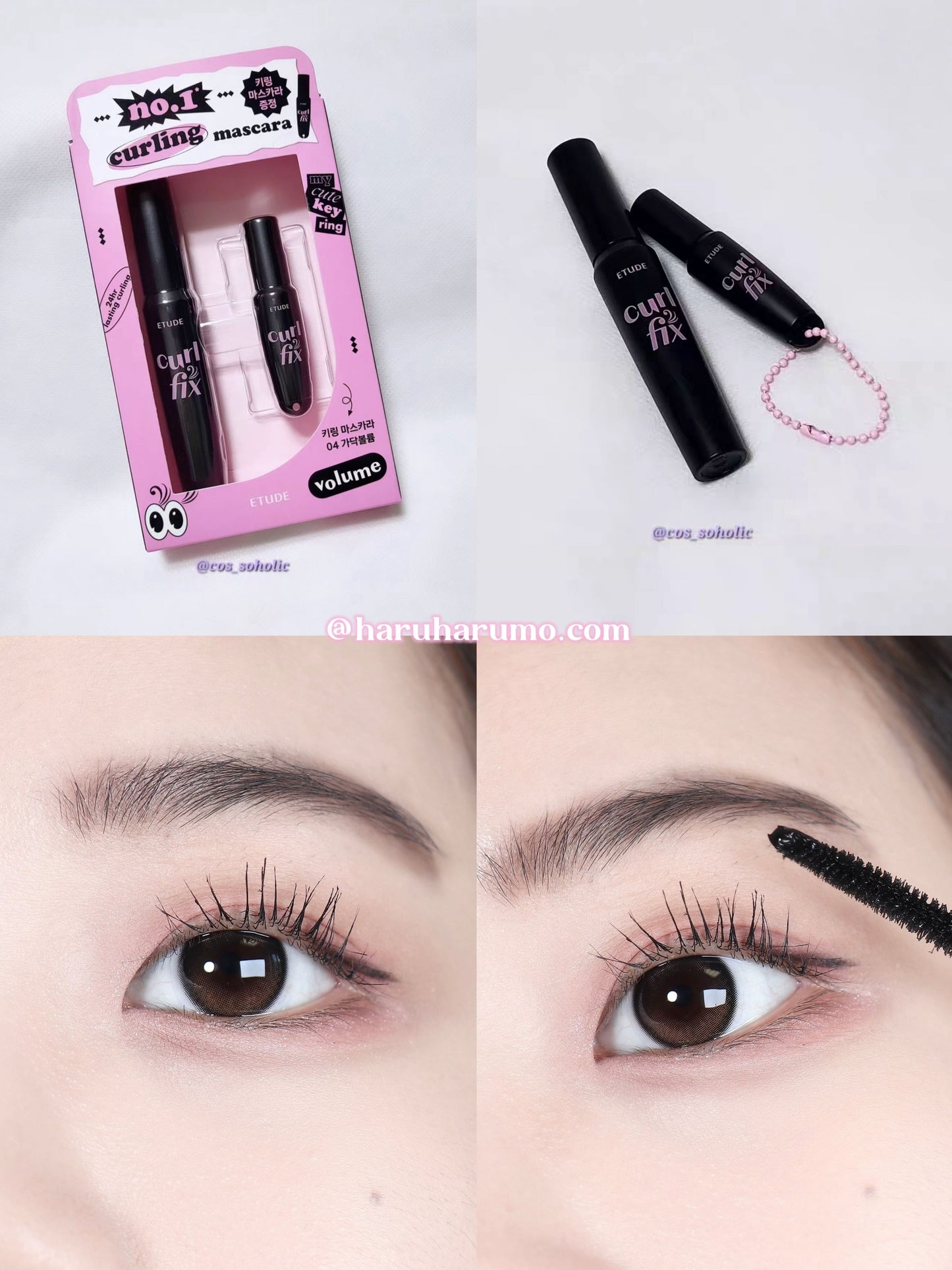 送迷你睫毛液|Etudehouse 💖 24小時持久防水防暈睫毛膏✨