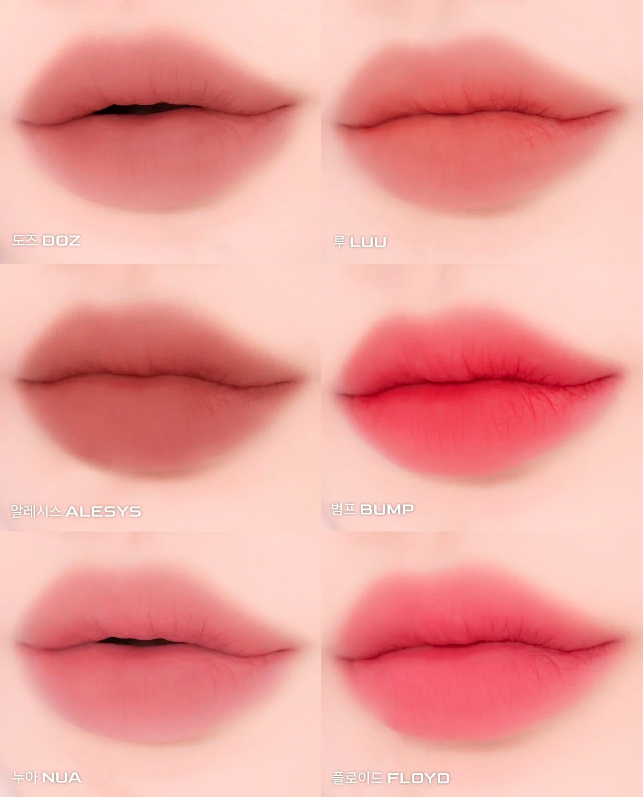 NAMING 🖤 Blurry Heart Lip Tint✨水霧愛心唇釉