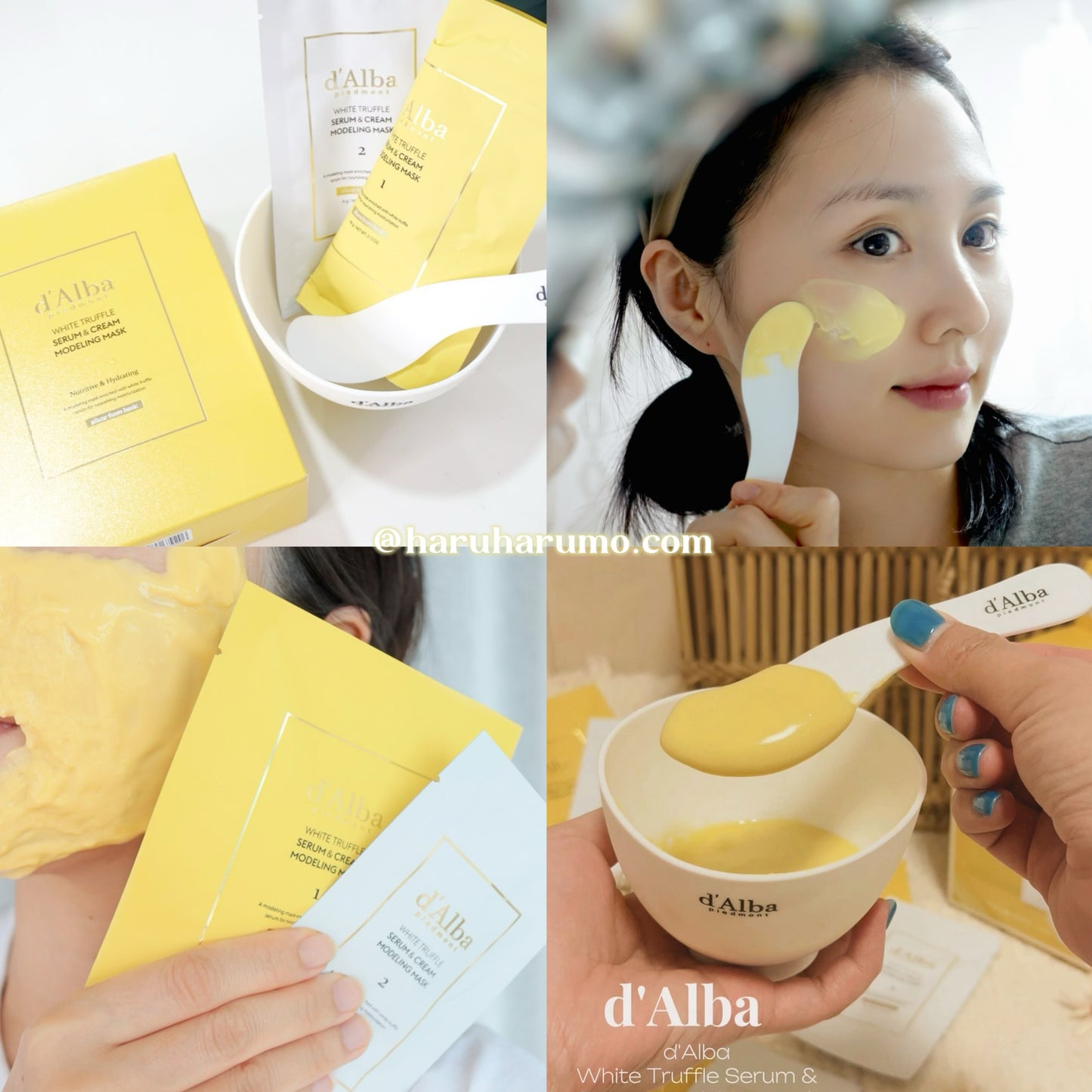 d'alba 🌟 白松露頂級軟膜 \無須加水/