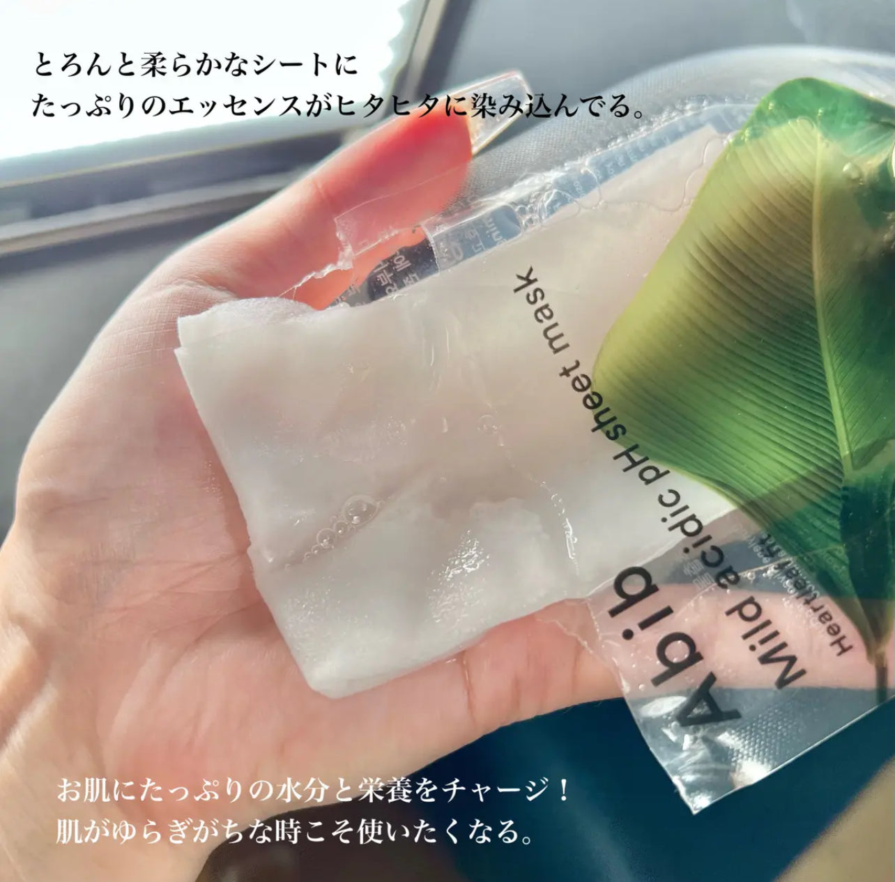 針對暗瘡皮膚🌿ABIB弱酸魚腥草面膜 10片