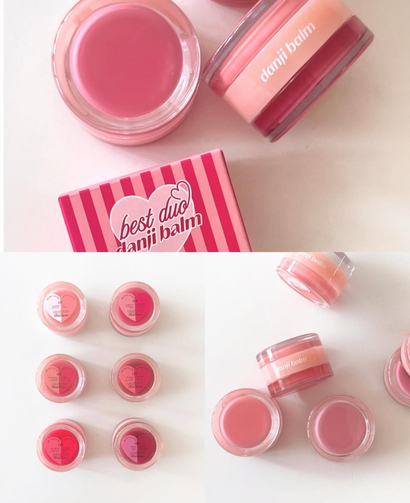 Etude 💖 水潤雙色唇頰罐✨Best Duo Danji Balm