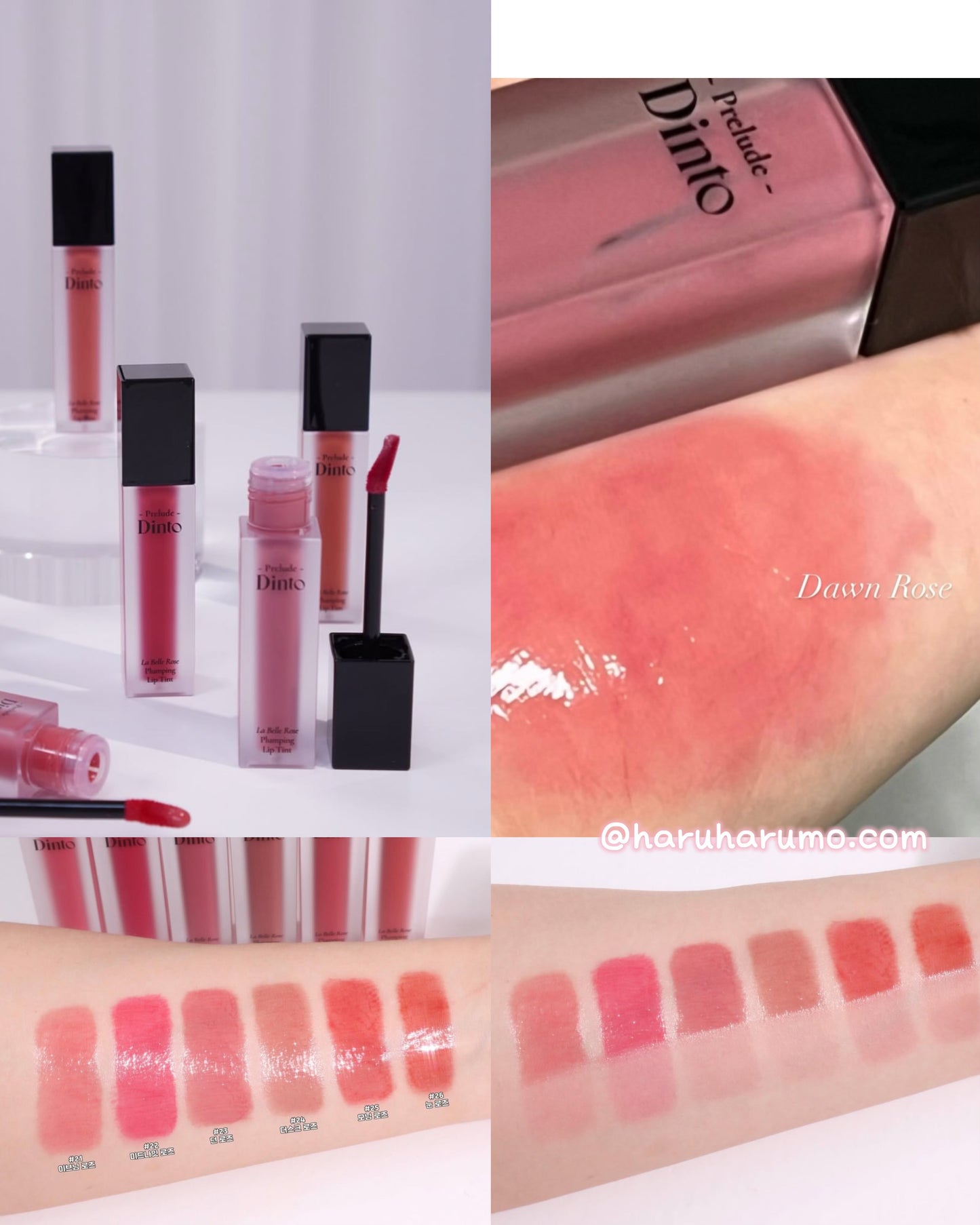 DINTO 🍒 Plumping Lip Tint 水光果凍唇釉✨