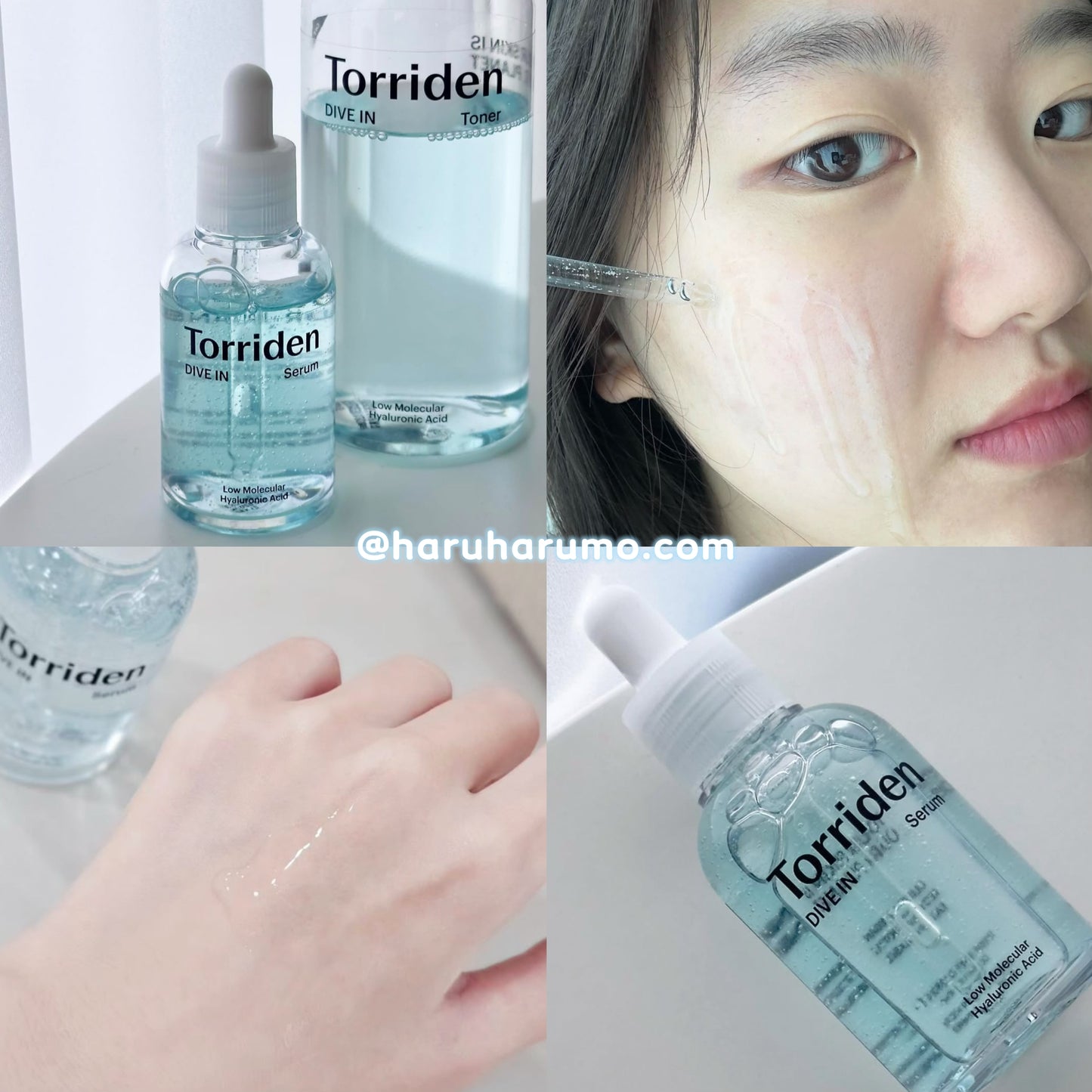 \50+50ml /Torriden xGanadi 💙 低分子透明質酸 - 深層補水抗敏精華✨