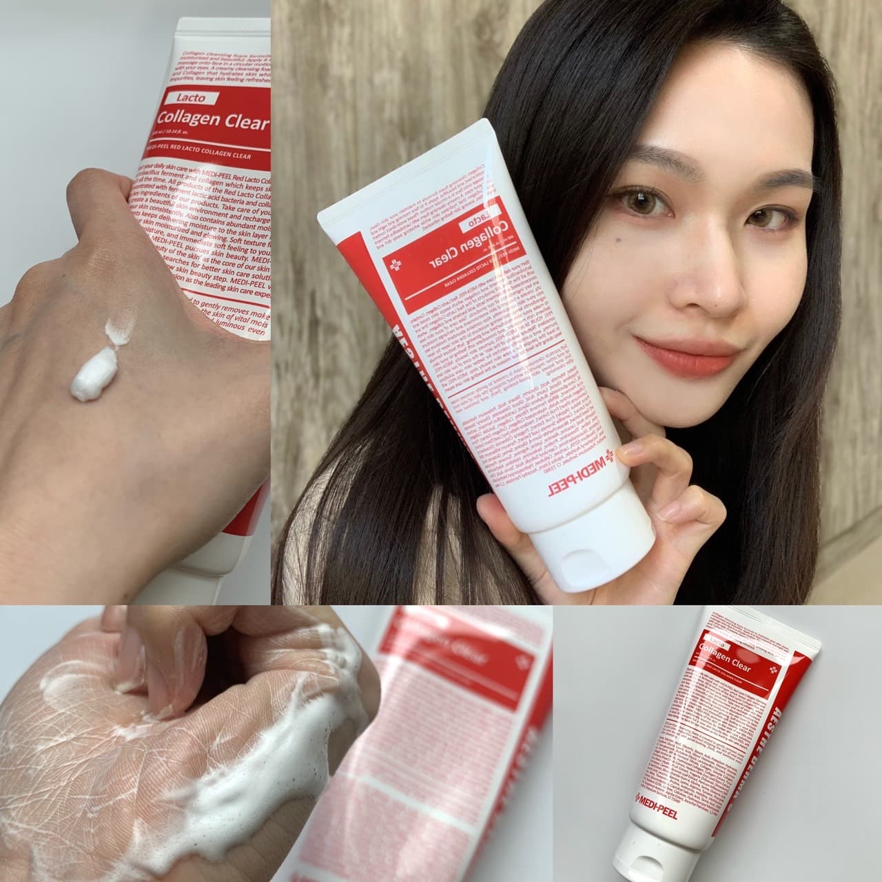 送洗面撲💫MEDIPEEL💗益生菌膠原蛋白洗面乳2.0
