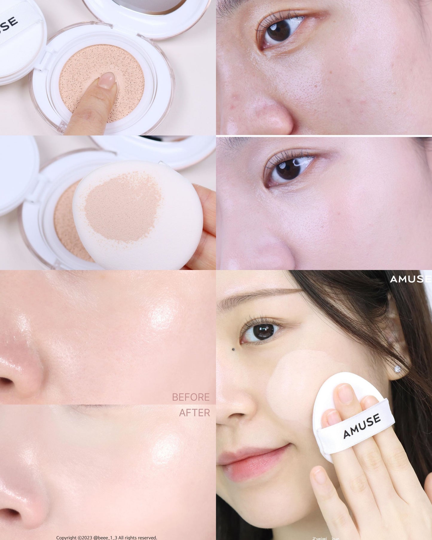 Amuse x HelloKitty 🎀 陶瓷柔霧氣墊套裝|員瑛無瑕肌秘密!