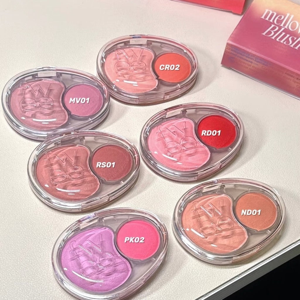 fwee 💗 雙色麻薯腮紅膏