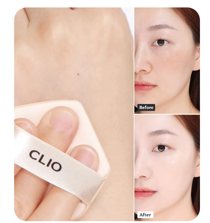 送正裝妝前乳｜CLIO 💎 輕盈細滑無瑕氣墊