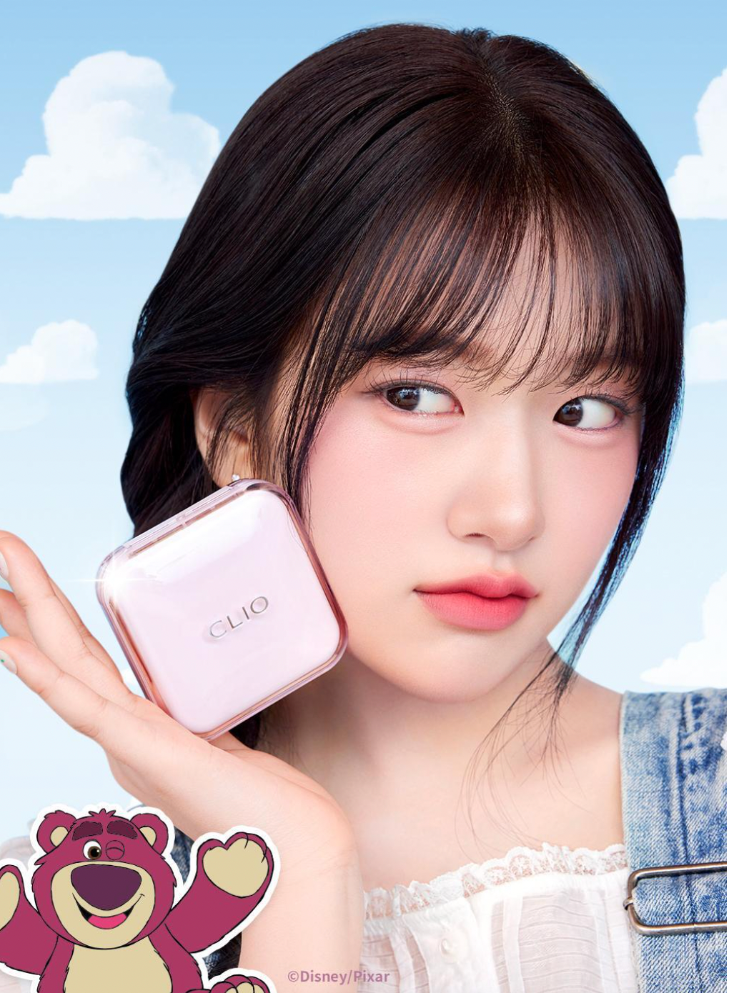 送勞蘇化妝包｜CLIO x ToyStory ✨𝐌𝐞𝐬𝐡 𝐆𝐥𝐨𝐰水光遮瑕氣墊