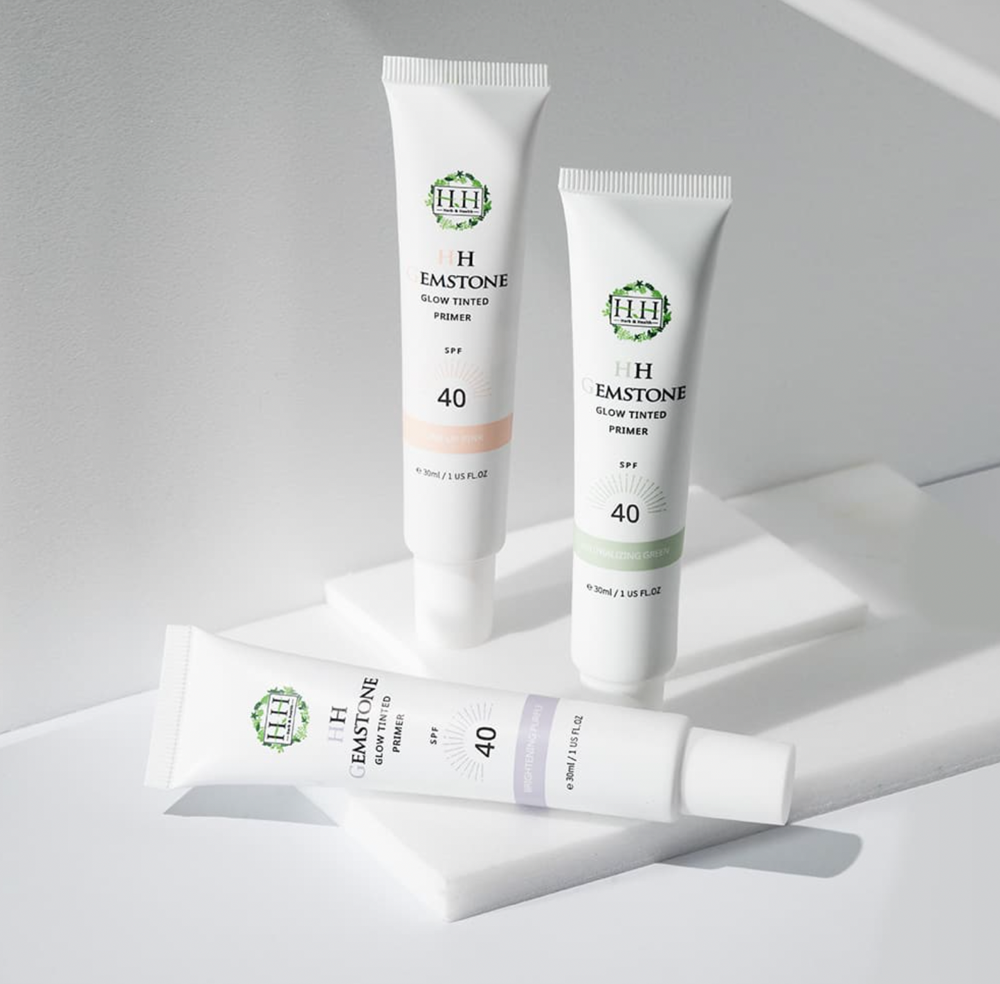 HH 寶石光防曬隔離霜💚SPF40｜綠色校正款