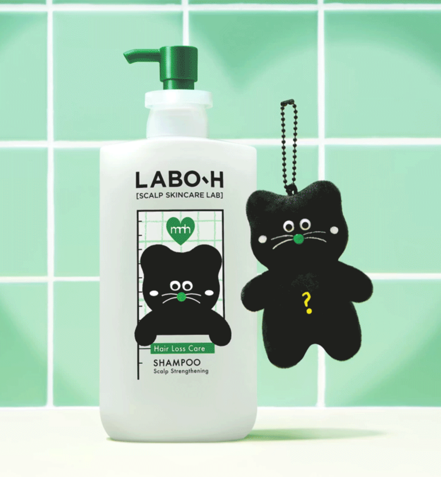 Labo H x 小黑貓 💚 頭皮護理防脫髮益生菌洗頭水