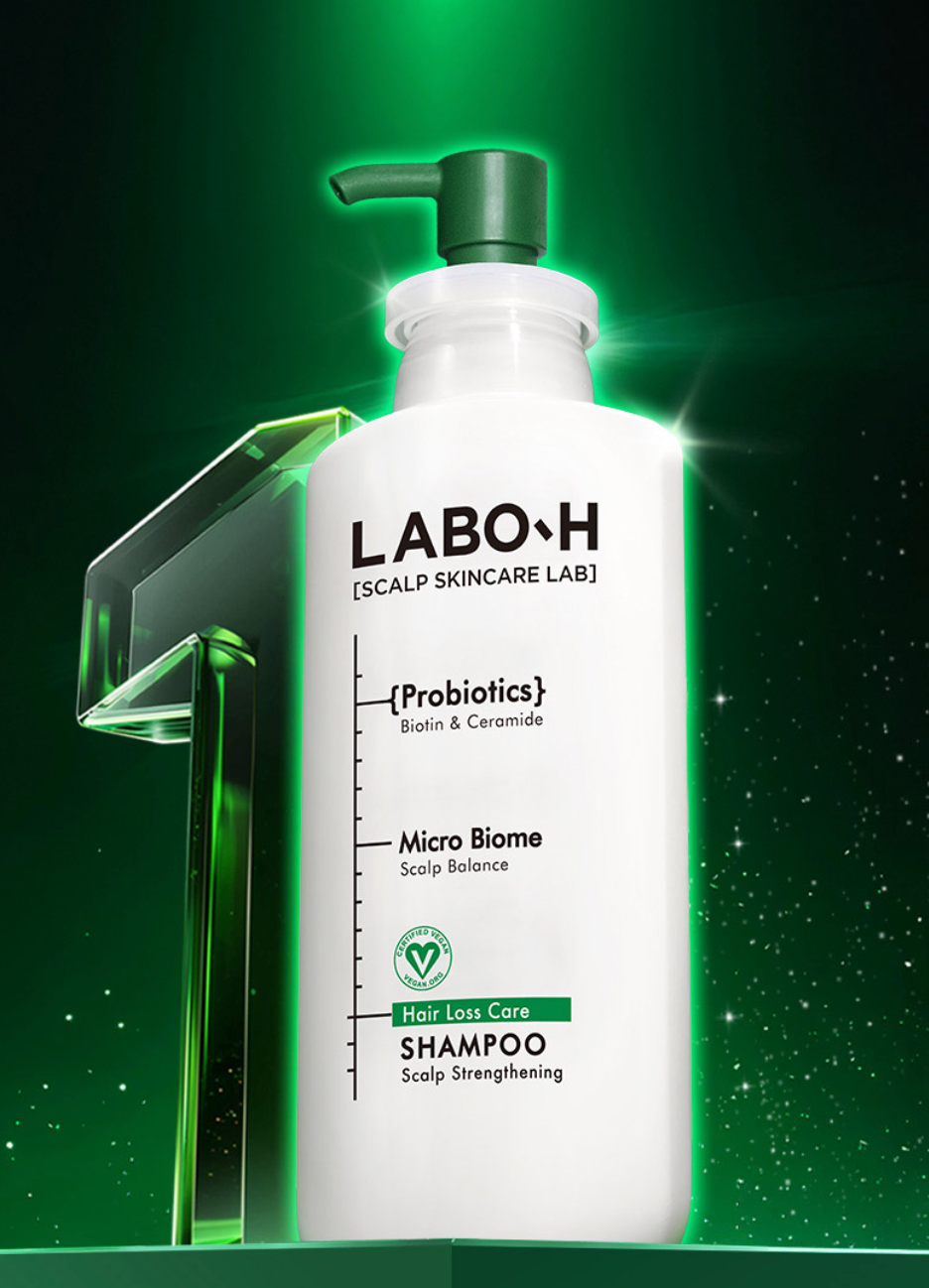 750ml+125ml｜Labo H 💚 頭皮護理防脫髮益生菌洗頭水🏆最新升級