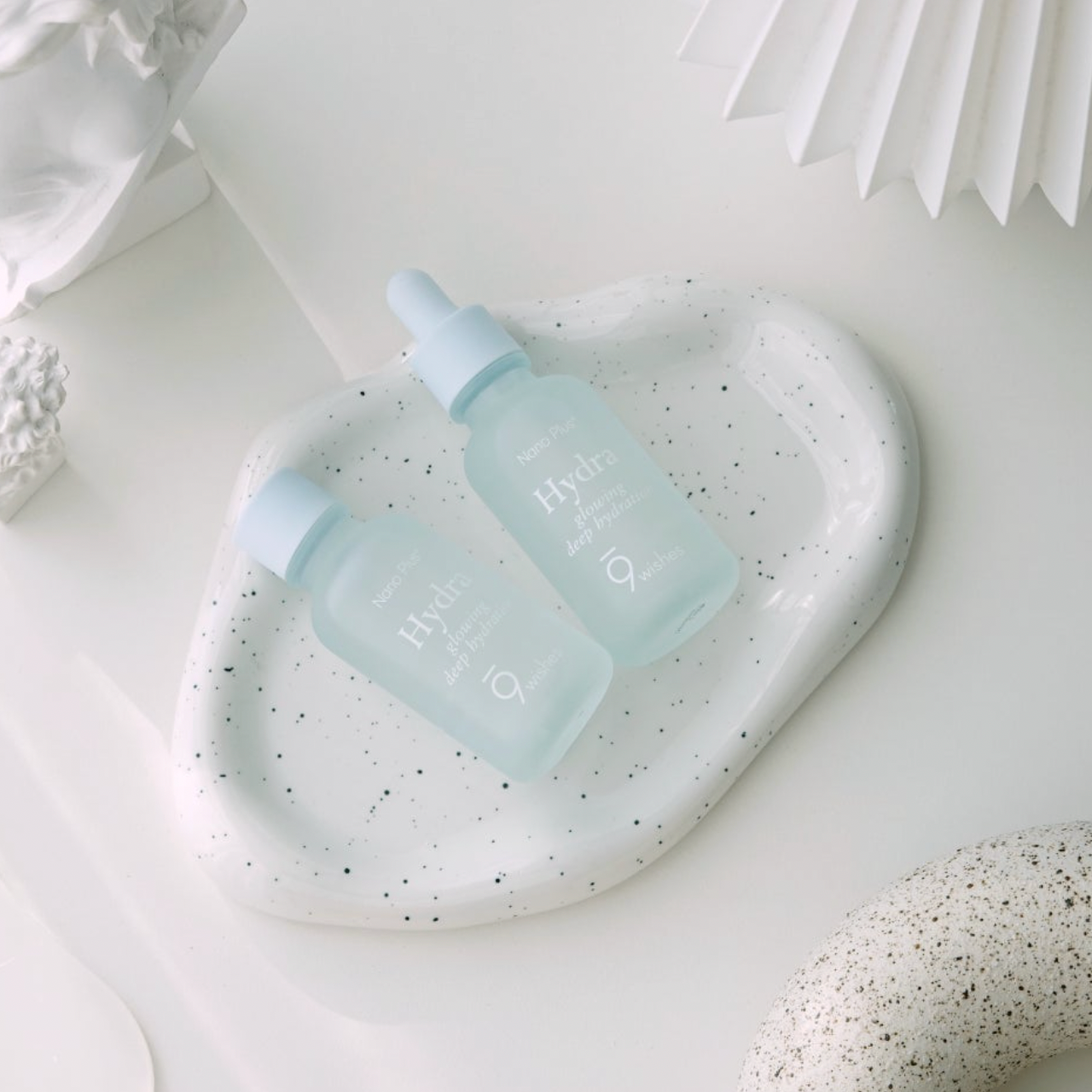 50ml+50ml｜💧 9wishes 極緻水氧保濕精華 ✨ 第三代升級