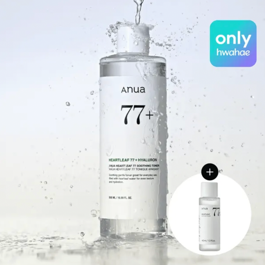 500ml+40ml｜ANUA 💚 77%魚腥草去痘鎮靜爽膚水