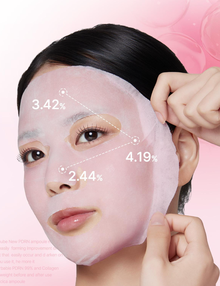 Medicube 💗 PDRN粉紅胜肽膠原安瓶面膜