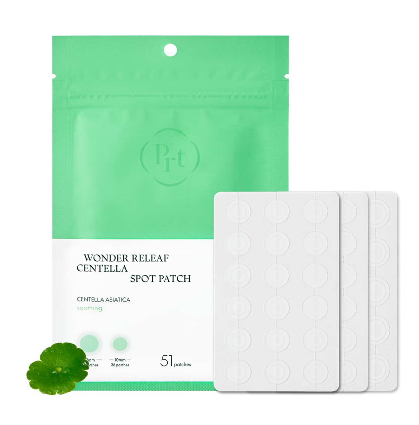 🌿Purito SEOUL 積雪草痘痘貼 51片