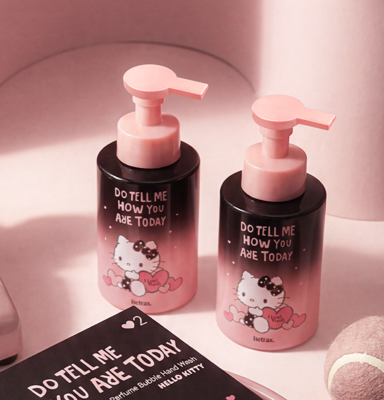 hetras x 🖤Hello Kitty ✨限定香薰泡泡洗手液禮盒組