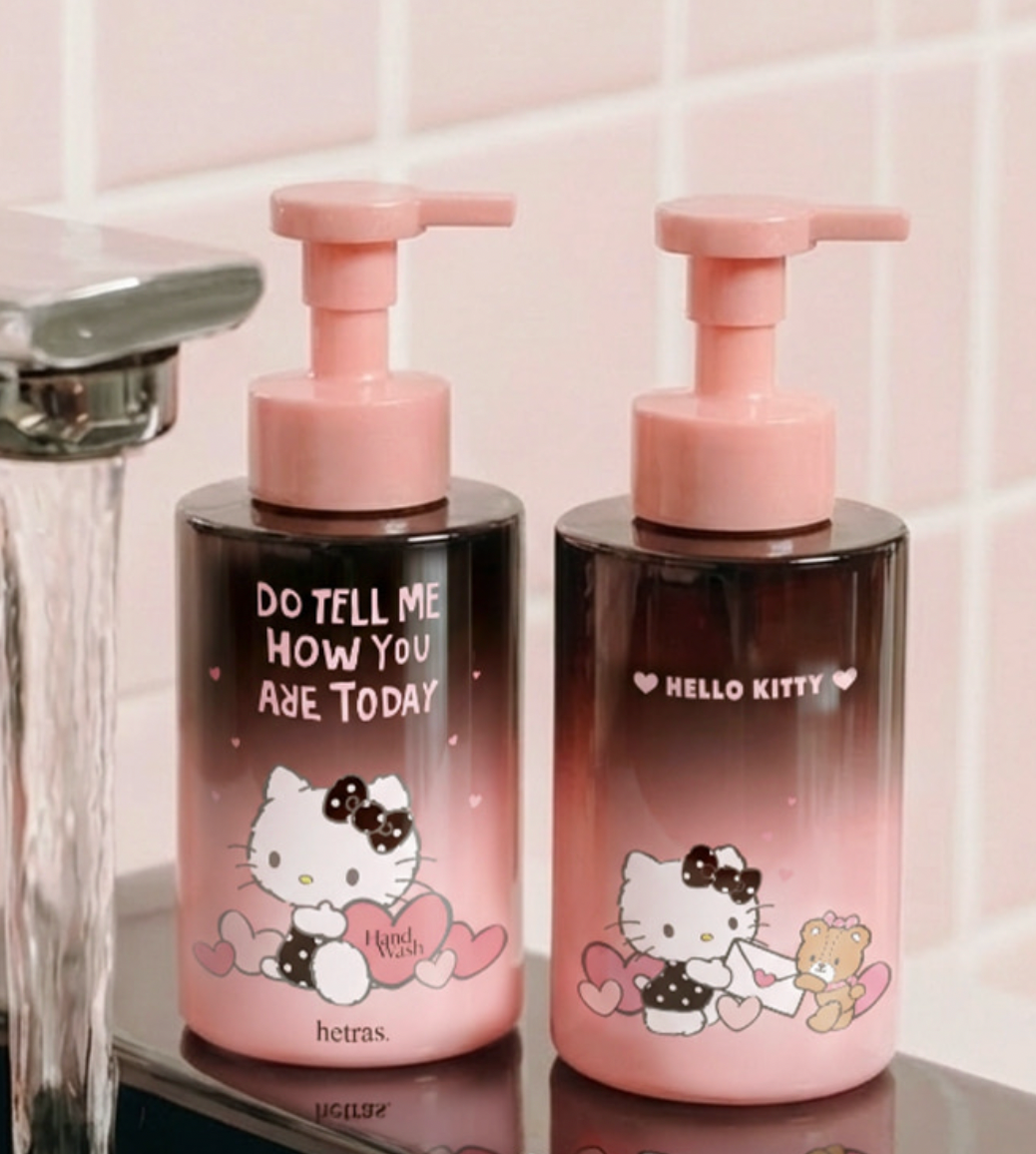 hetras x 🖤Hello Kitty ✨限定香薰泡泡洗手液禮盒組