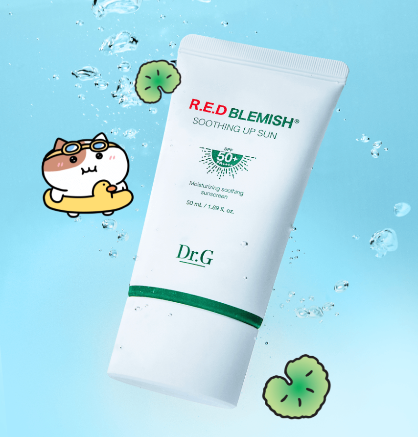 50ml*2+送鏡仔｜DR.G x Pokemon 保濕舒緩防曬霜 💚
