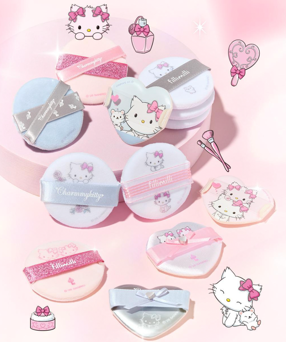 Fillimilli X Hello Kitty 🎀 柔霧無痕粉撲