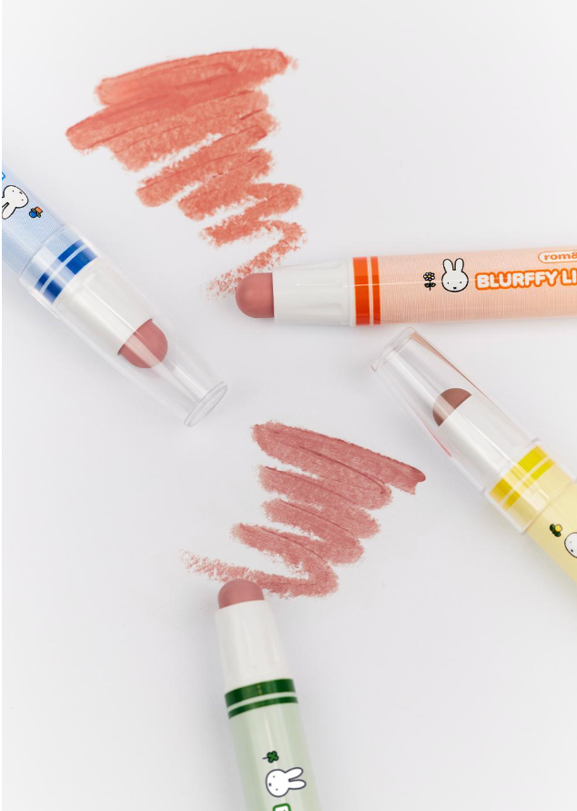 Romand X Miffy 🐰 唇頰兩用轉轉筆