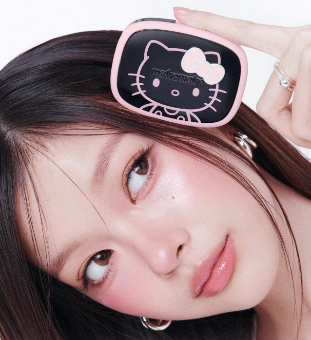 WakeMake x HelloKitty 💕6色多用途綜合盤｜胭脂・眼影・高光 3合1神盤