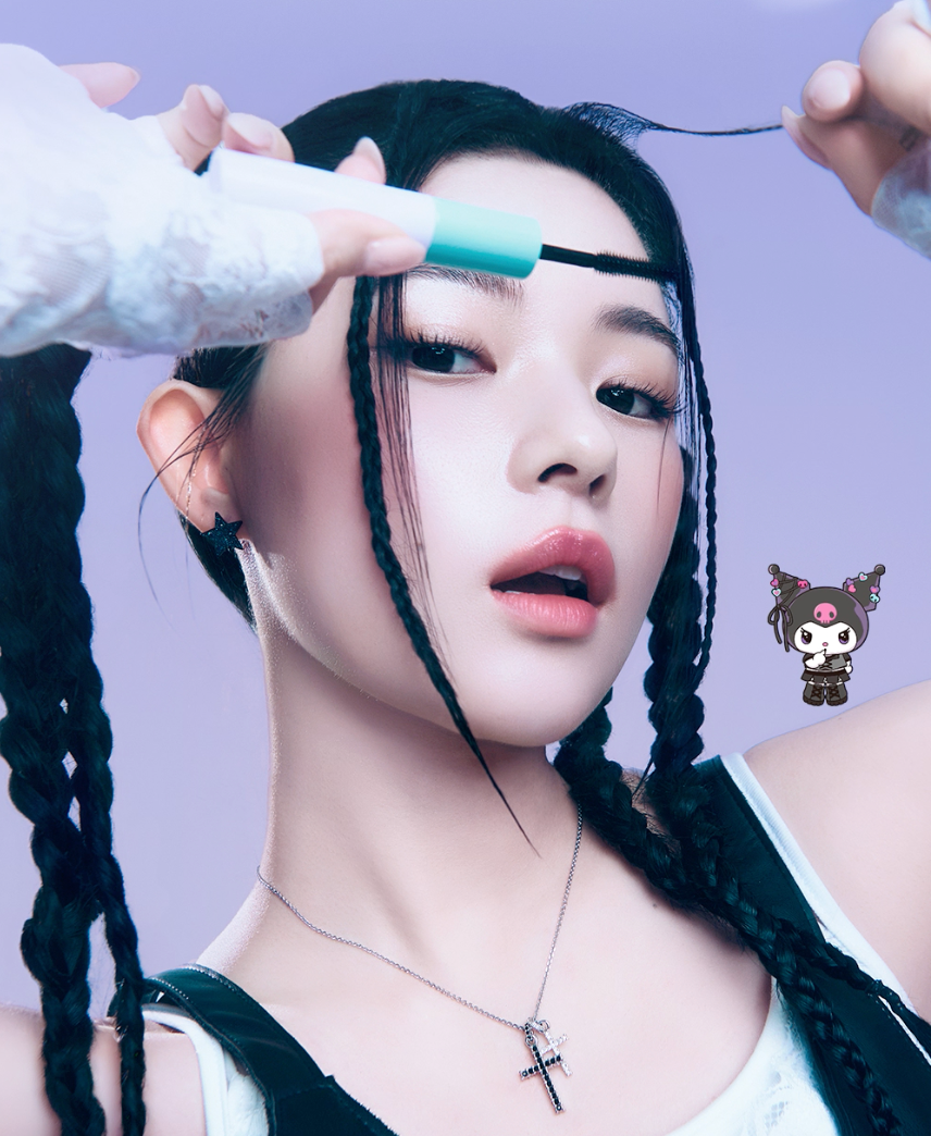 送鍵帽匙扣｜DALEAF X KUROMI 💜 雙效定型碎髮睫毛膏