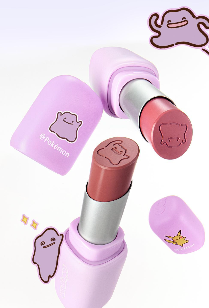 COLORGRAM x Pokemon 💜 Nude blur stick 柔霧唇膏