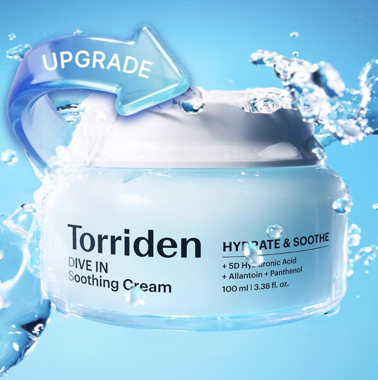 100ml*2｜Torriden🐳超水感3秒爆水面霜 💦 最新升級