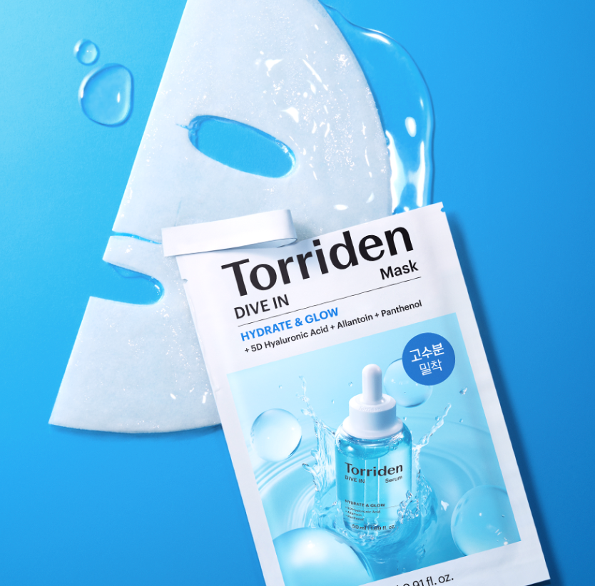 11＋1片套裝｜Torriden🌟玻尿酸補水精華面膜｜全新升級版