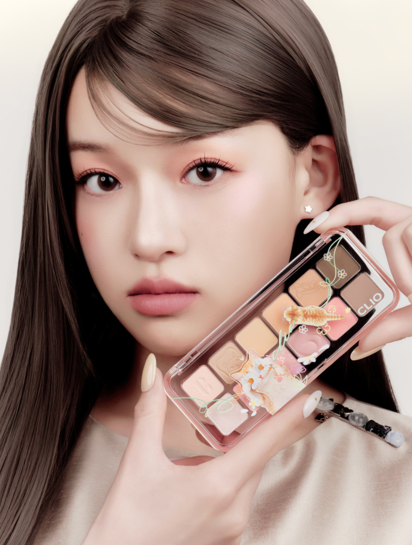 Clio 🐱 Pro Eye Palette Air 12色眼影盤✨貓貓限定版