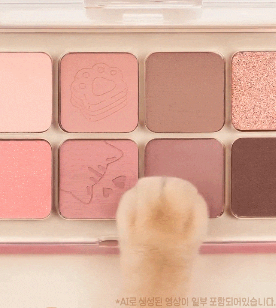 Clio 🐱 Pro Eye Palette Air 12色眼影盤✨貓貓限定版