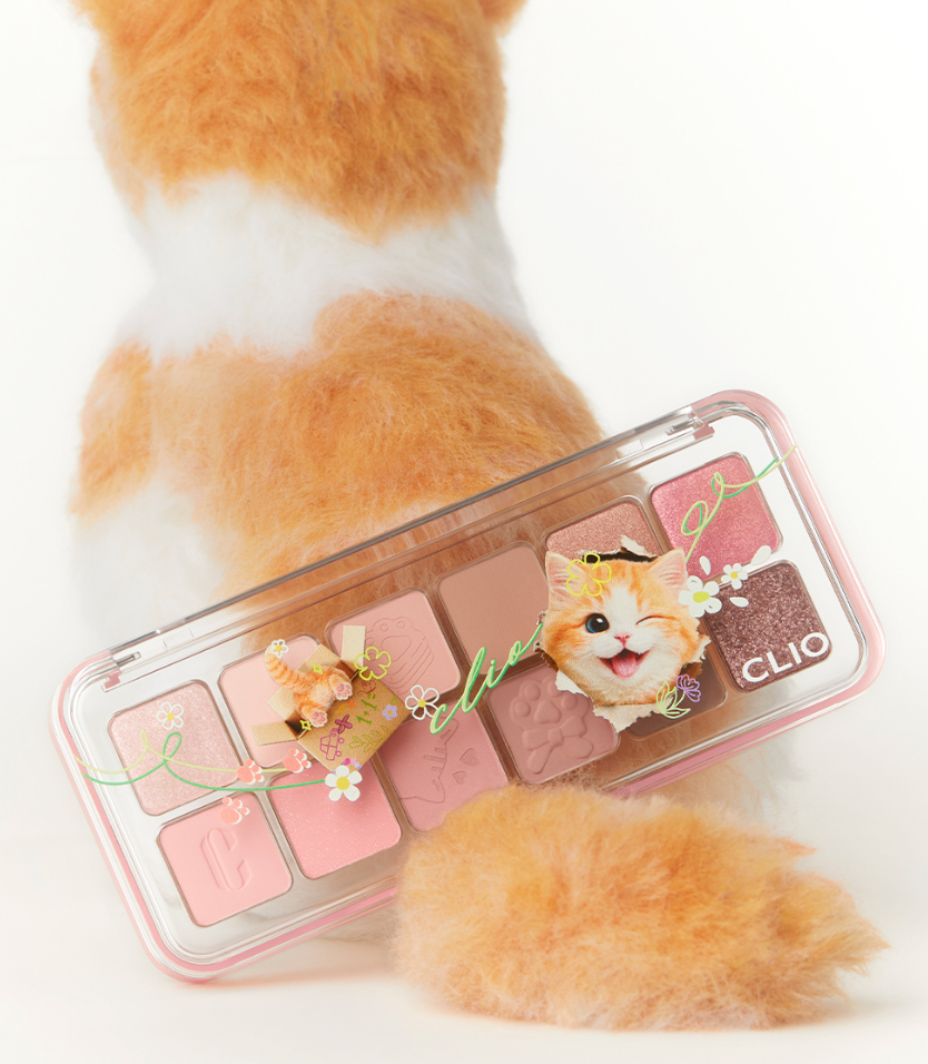 Clio 🐱 Pro Eye Palette Air 12色眼影盤✨貓貓限定版