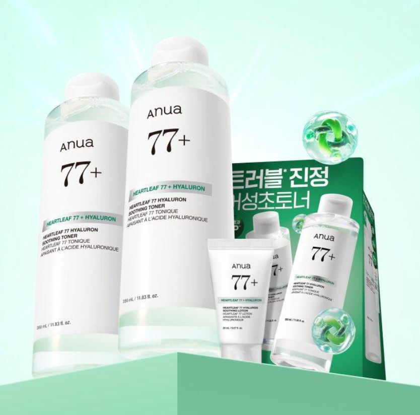 1＋1｜ANUA 💚 77%魚腥草去痘鎮靜爽膚水✨2代升級