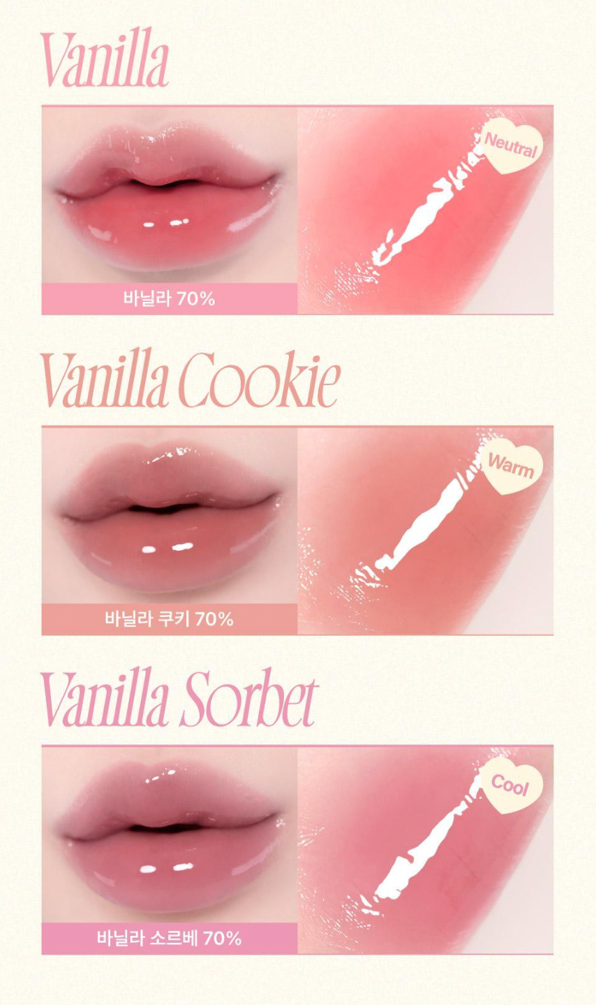 fwee 🍨 香草奶油系列✨ 3D Voluming Gloss 豐唇光澤唇釉