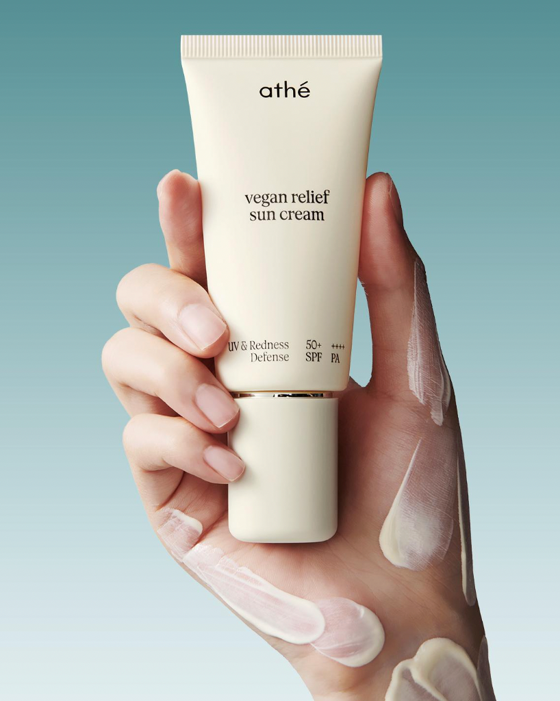 50ml+35ml｜athé × 布丁狗 🍮超甜聯名 ✨ 純素舒膚物理防曬霜