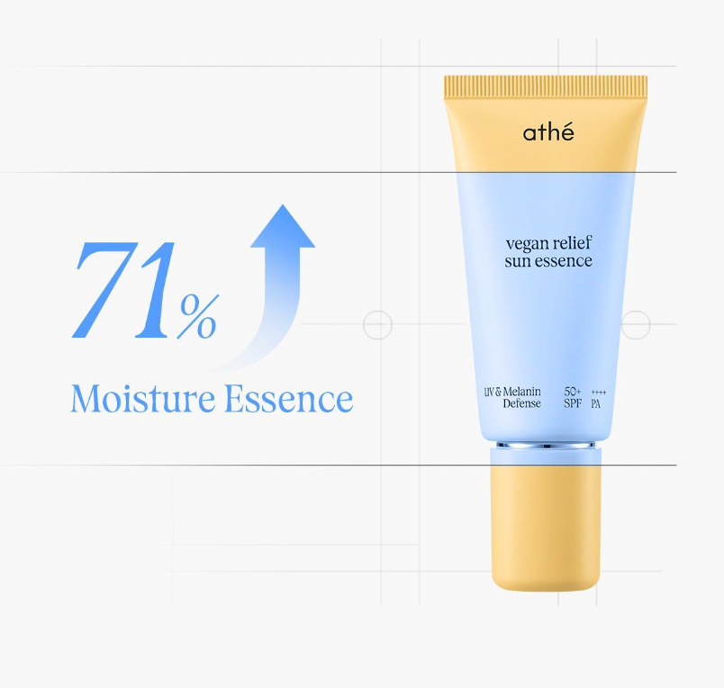 50ml+35ml｜athé × 布丁狗 🍮超甜聯名 ✨純素舒膚防曬精華 EX