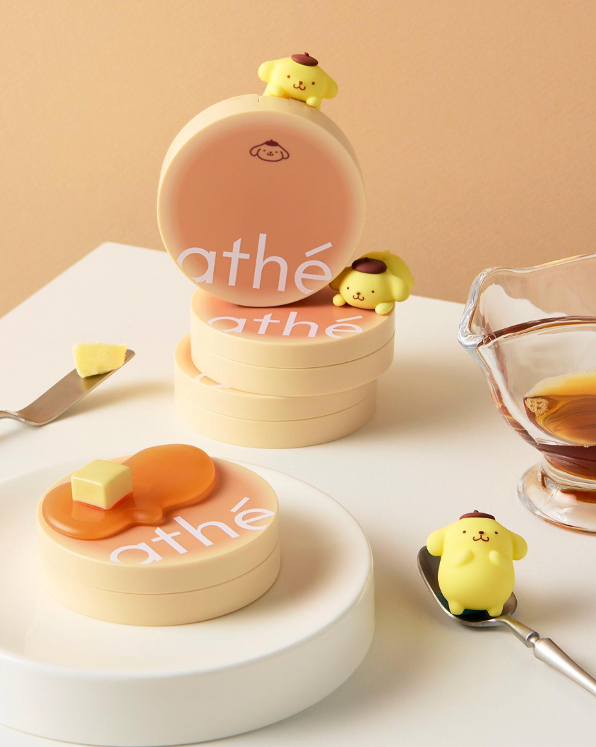 athé × 布丁狗 🍮超甜聯名 ✨Lighting Tone-Up 校色防曬氣墊