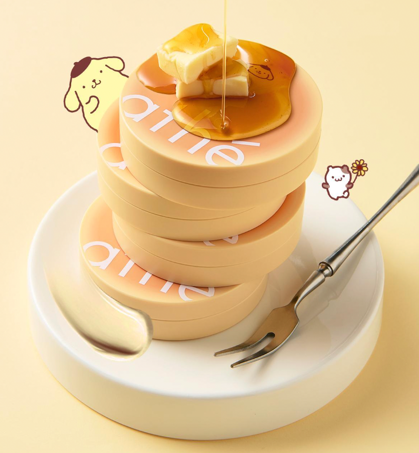 athé × 布丁狗 🍮超甜聯名 ✨Lighting Tone-Up 校色防曬氣墊