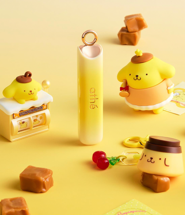athé × Sanrio 布丁狗 🍮超甜聯名潤唇膏