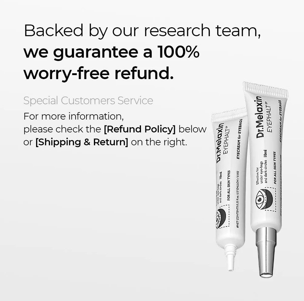 👀Dr. Melaxin 極緻修護💫眼袋隱形霜 10ml