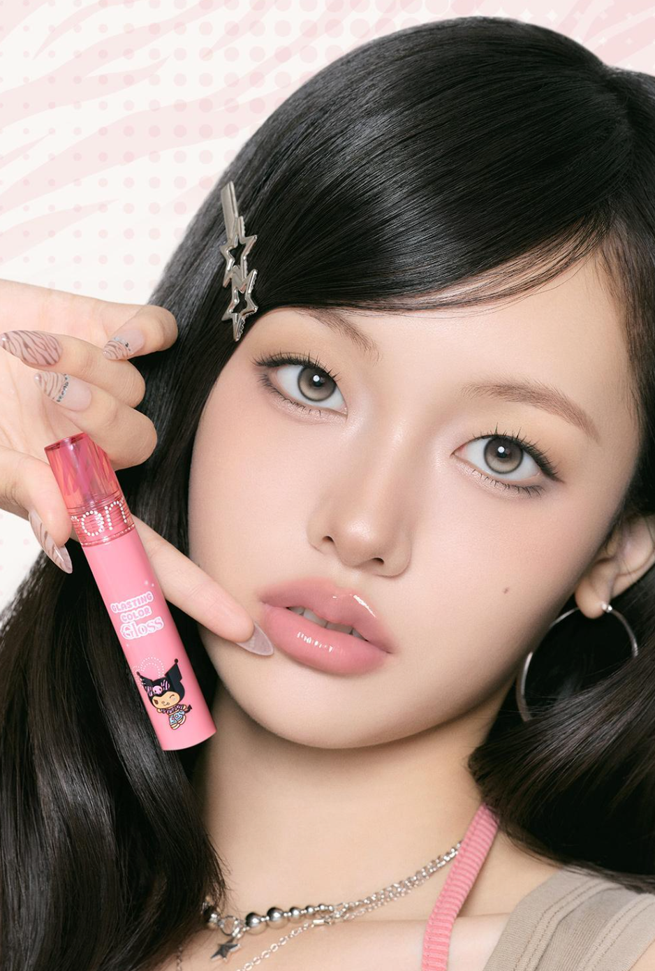 送環保袋｜ROMAND x Sanrio 🎀 Glasting Color Gloss