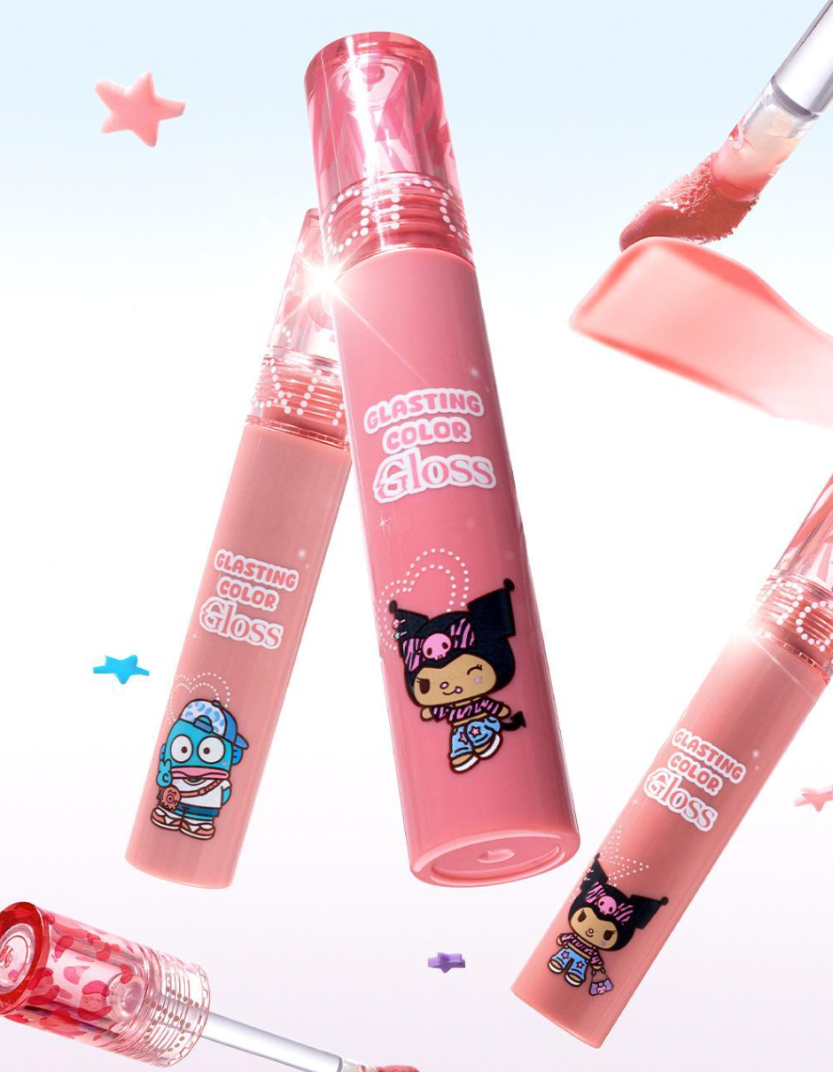 送環保袋｜ROMAND x Sanrio 🎀 Glasting Color Gloss