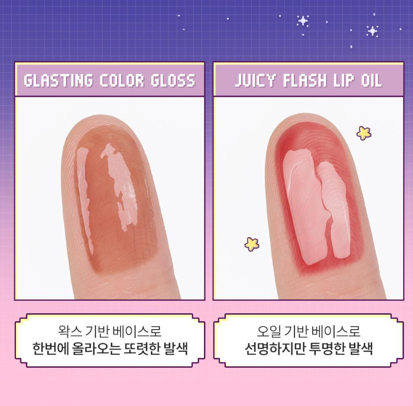 ROMAND x Sanrio 🎀 Juicy Flash Lip Oil Mini