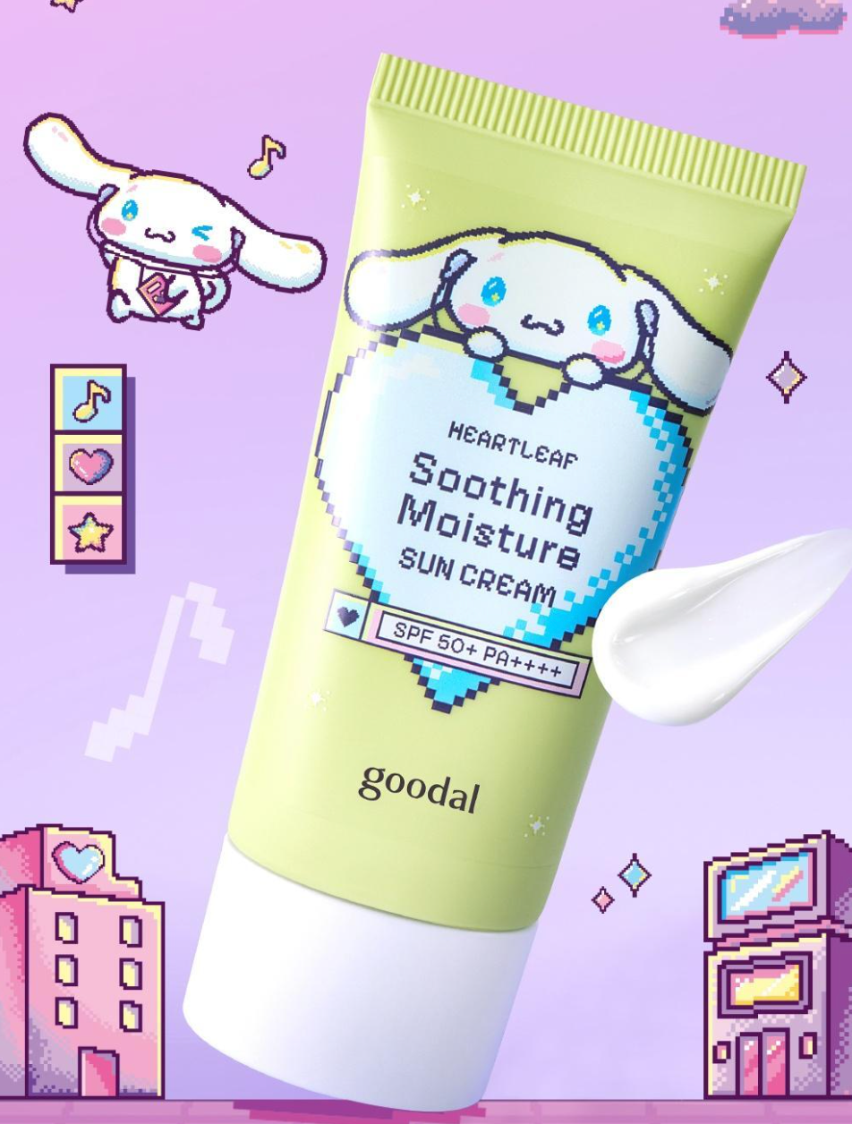 1+1｜Goodal x  Sanrio🍃魚腥草物理性防曬✨痘痘肌必用