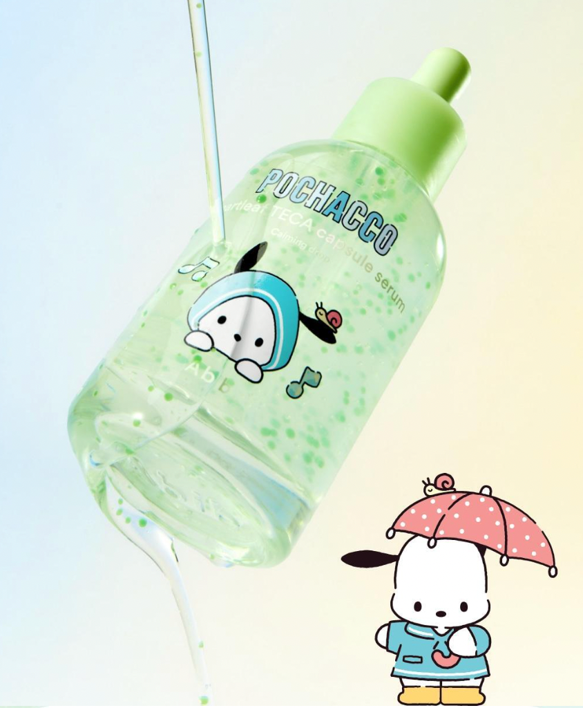 2支SET+送痘痘貼｜Abib x Sanrio 🌿 魚腥草積雪草抗痘爆珠精華