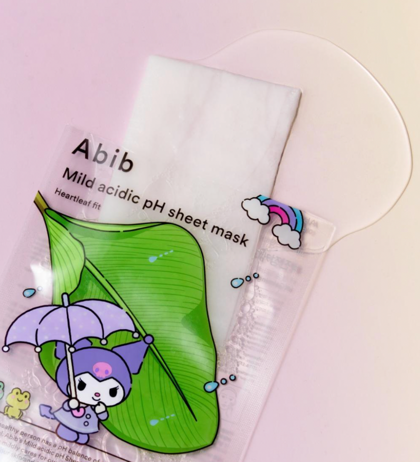 5+1片｜Abib x Sanrio 🌿 弱酸性面膜