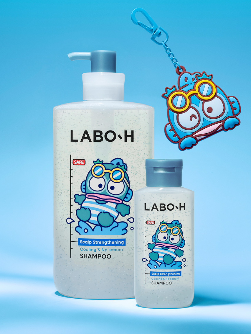 LABO H x Sanrio ❄️益生菌涼感頭皮護理洗髮水｜油頭救星