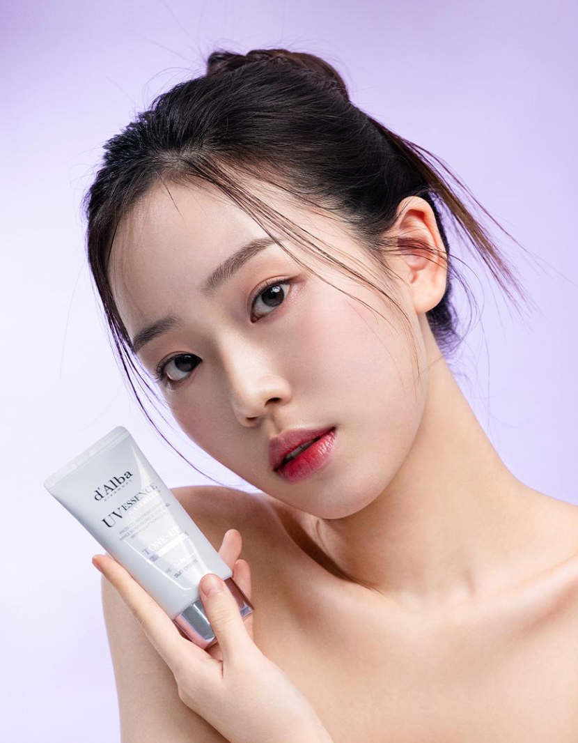 2支套裝｜d'Alba 💜 紫色提亮保濕防曬霜