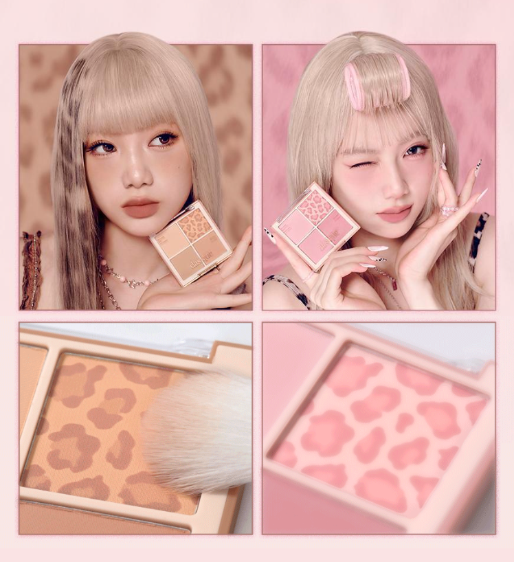 🐆Dasique 復古豹紋系列 ｜豹紋絲滑柔霧腮紅🎀