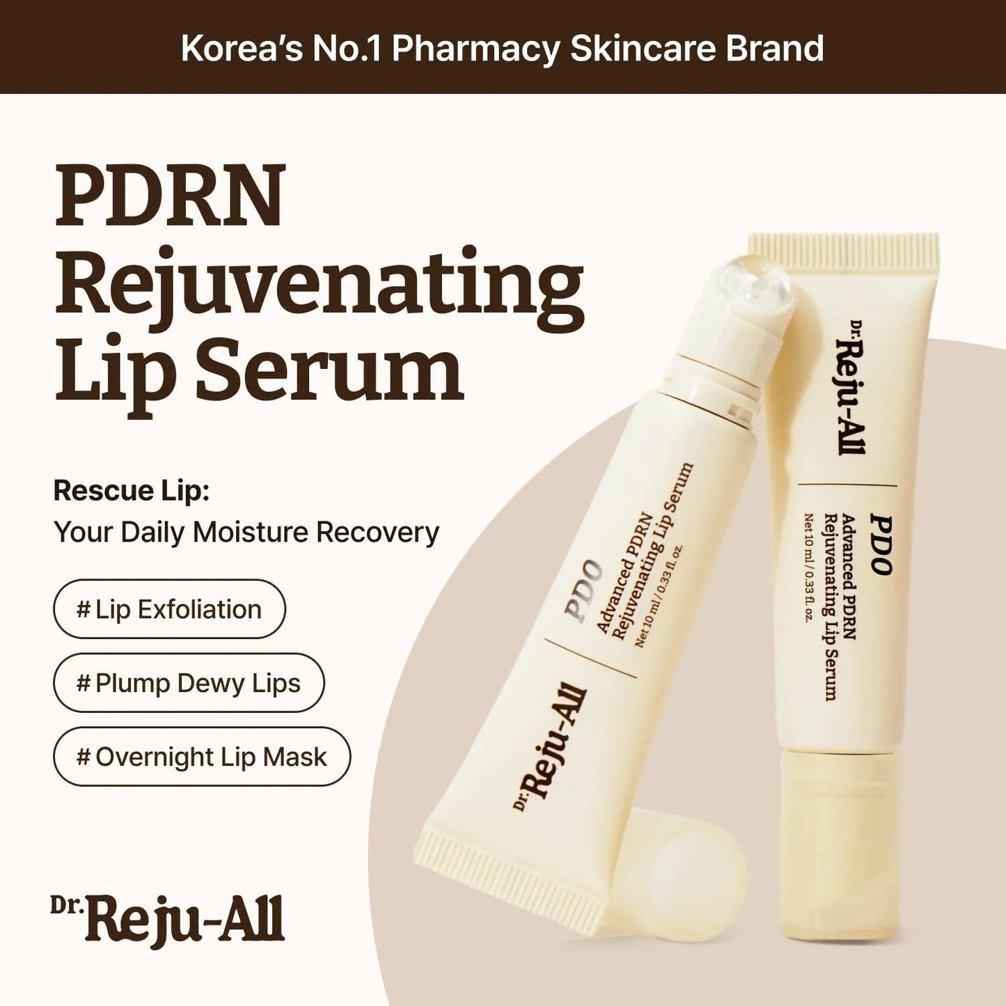 ✨Dr.Reju-All 👄💉 高級 PDRN 唇部精華液